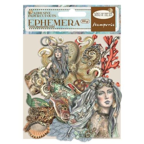 Stamperia - Songs of the Sea Ephemera Mermaids (36pcs) (DFLCT29)
