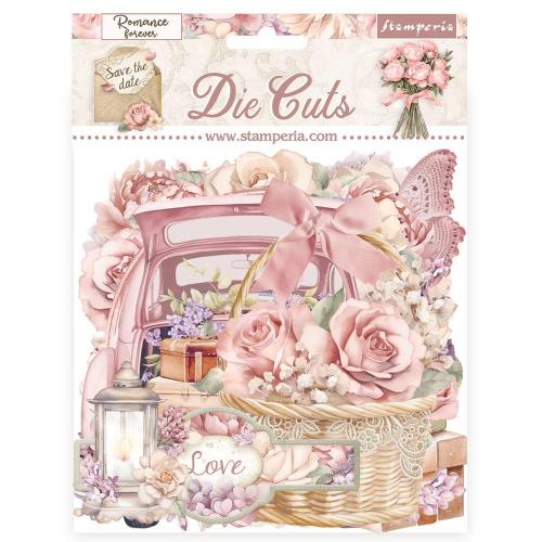 Stamperia - Die cuts assorted - Romance Forever Journaling Edition (DFLDC90)