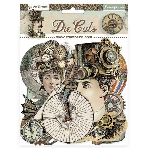 Stamperia - Die cuts assorted - Voyages Fantastiques (DFLDC91)