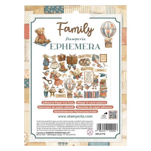 Stamperia Family Ephemera (29pcs) (DFLCT72)