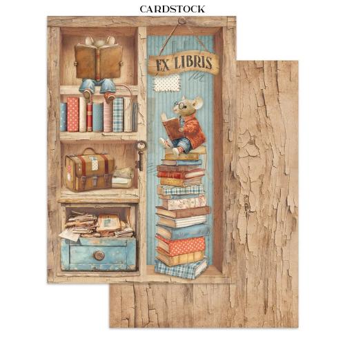 Stamperia Family Junk Journal Stickers, Backgrounds, Cut-Outs (SBJK11)