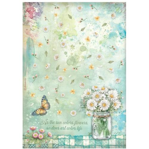 Stamperia Daisy Art A4 Rice Paper Selection (6pcs) (DFSA4XDS)
