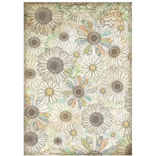 Stamperia Daisy Art A4 Rice Paper Selection (6pcs) (DFSA4XDS)