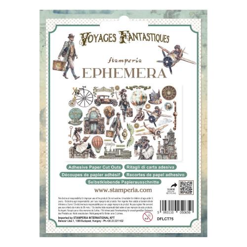 Stamperia Voyages Fantastiques Ephemera (33pcs) (DFLCT75)
