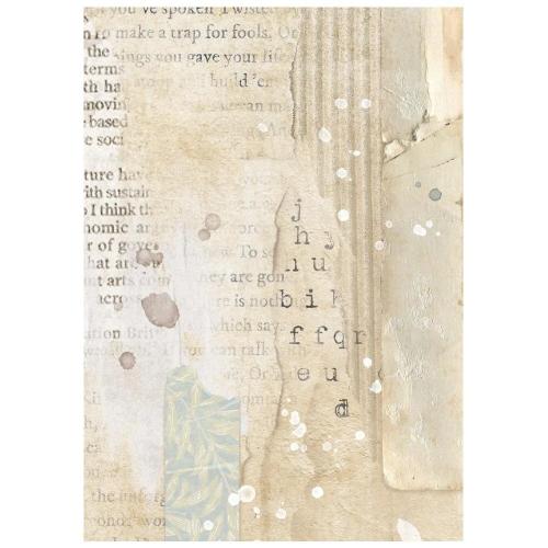 Stamperia Secret Diary A6 Rice Paper Backgrounds (8pcs) (DFSAK6051)