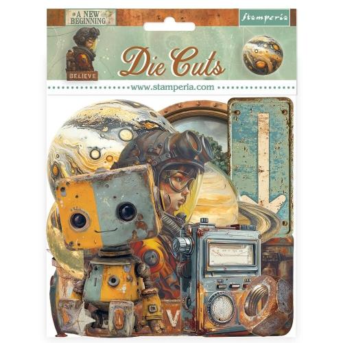 Stamperia A New Beginning Die Cuts Assorted (45pcs) (DFLDC129)