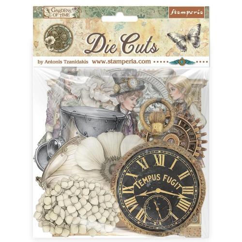 Stamperia Gardens of Time Die Cuts Assorted (38pcs) by Antonis Tzanidakis (DFLDC130)