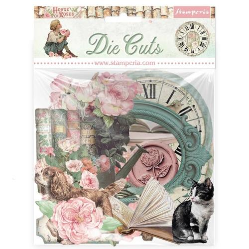 Stamperia House of Roses Die Cuts Assorted (39pcs) (DFLDC132)