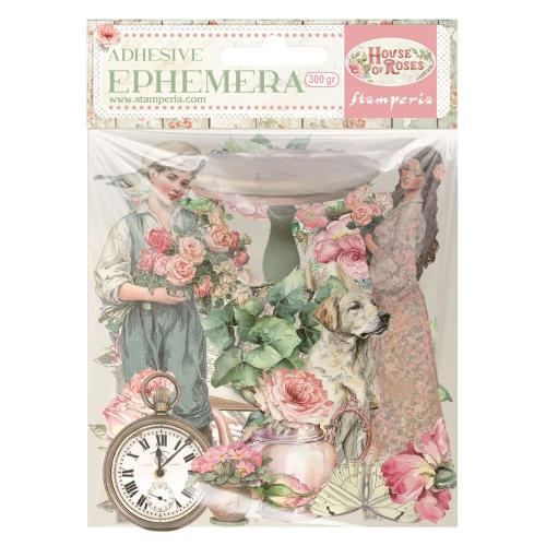 Stamperia House of Roses Ephemera (46pcs) (DFLCT80)
