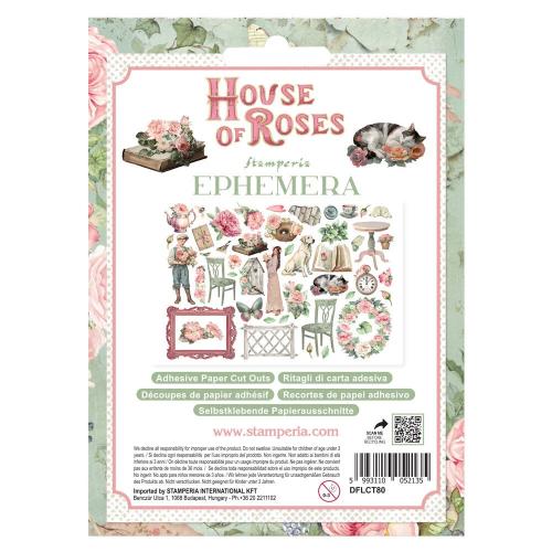 Stamperia House of Roses Ephemera (46pcs) (DFLCT80)