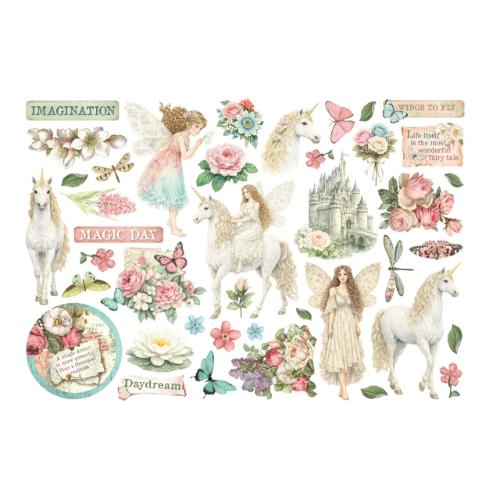 Stamperia Wonderland Ephemera (41pcs) (DFLCT82)