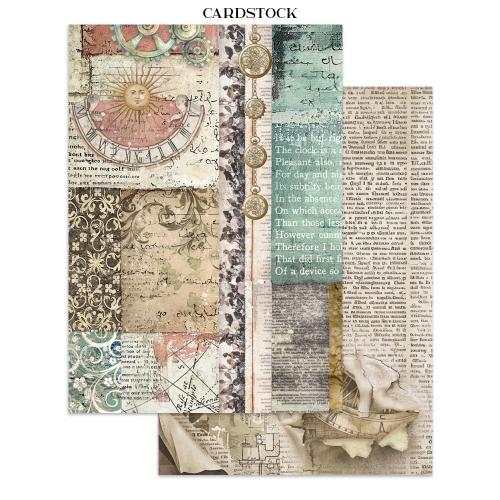Stamperia Gardens of Time Junk Journal A5 Focus Points by Antonis Tzanidakis (SBJKS01)