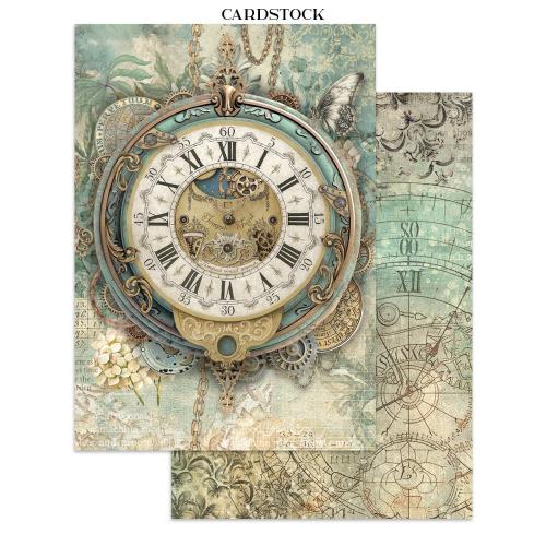 Stamperia Gardens of Time Junk Journal A5 Focus Points by Antonis Tzanidakis (SBJKS01)