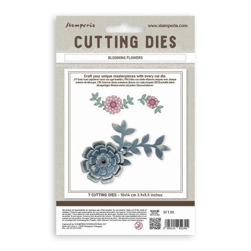 Stamperia All Around A6 Cutting Dies Blooming Flowers (SFT20)