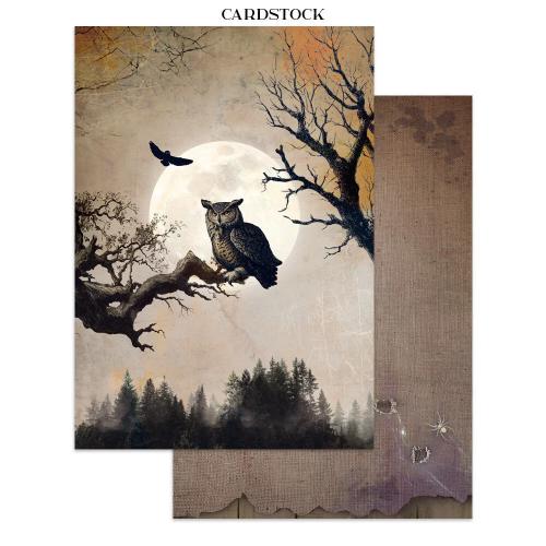 Stamperia Halloween Junk Journal Stickers, Backgrounds, Cut-Outs by Vicky Papaioannou (SBJK22)
