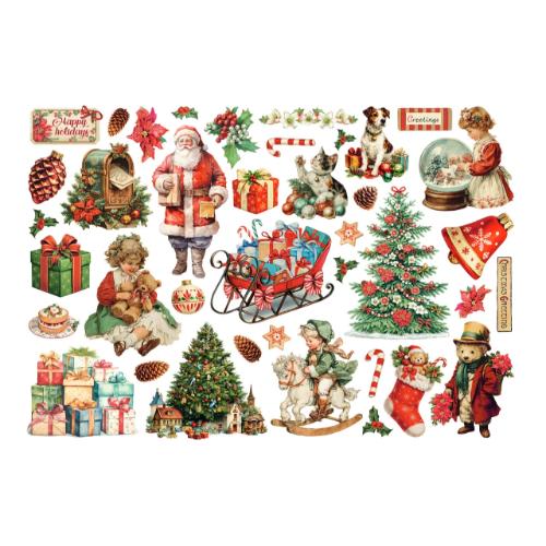 Stamperia Classic Christmas Ephemera (DFLCT85)