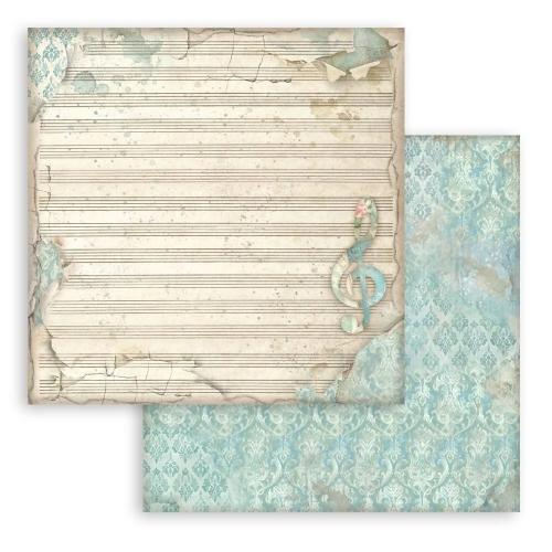 Stamperia Symphony 12x12 Inch Paper Pack Maxi Background Selection by Sara Alcobendas (SBBL189) - Postage as per Actual