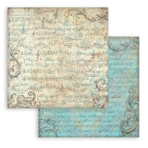 Stamperia Symphony 12x12 Inch Paper Pack Maxi Background Selection by Sara Alcobendas (SBBL189) - Postage as per Actual