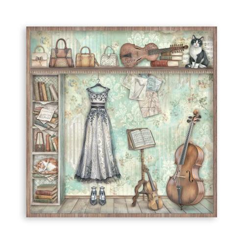 Stamperia Symphony 12x12 Inch Paper Pack (Single Face) by Sara Alcobendas (SBBXLB38) - Postage as per Actual