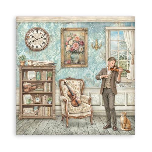 Stamperia Symphony 12x12 Inch Paper Pack (Single Face) by Sara Alcobendas (SBBXLB38) - Postage as per Actual