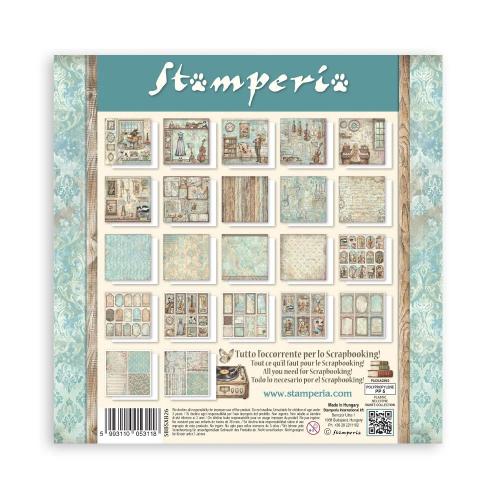 Stamperia Symphony 8x8 Inch Paper Pack (Single Face) by Sara Alcobendas (SBBSXB26)