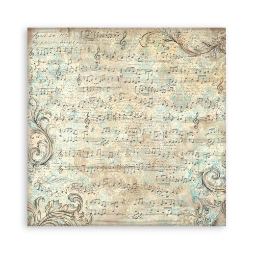 Stamperia Symphony 8x8 Inch Paper Pack (Single Face) by Sara Alcobendas (SBBSXB26)