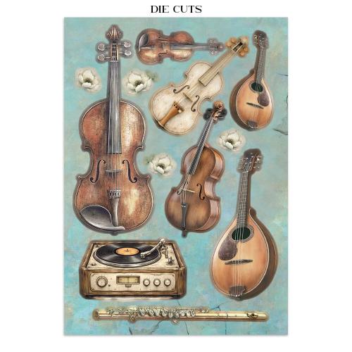 Stamperia Symphony Junk Journal A5 Focus Points by Sara Alcobendas (SBJKS03)