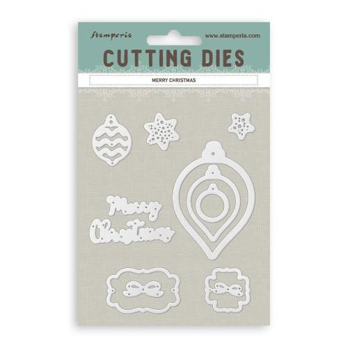 Stamperia A6 Cutting Dies Merry Christmas (SFT23)