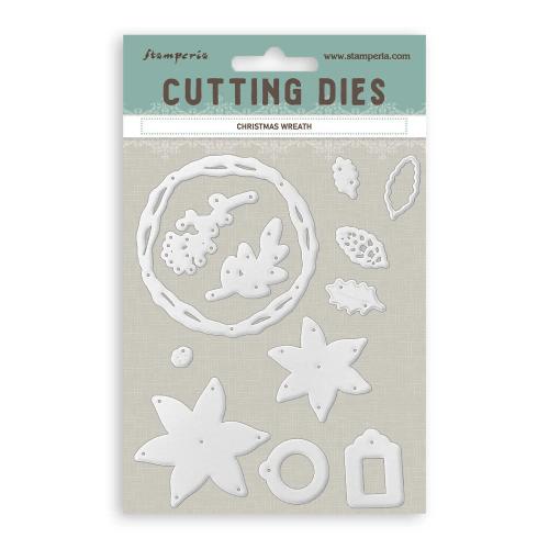 Stamperia A6 Cutting Dies Christmas Wreath (SFT24)