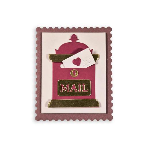 Stamperia A6 Cutting Dies Christmas Message (SFT26)