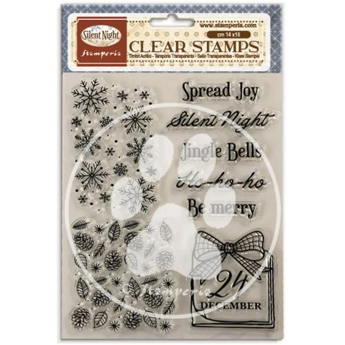 Stamperia Silent Night Clear Stamps (WTK244)