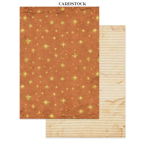 Stamperia Silent Night Junk Journal Stickers, Backgrounds, Cut-Outs (SBJK27)