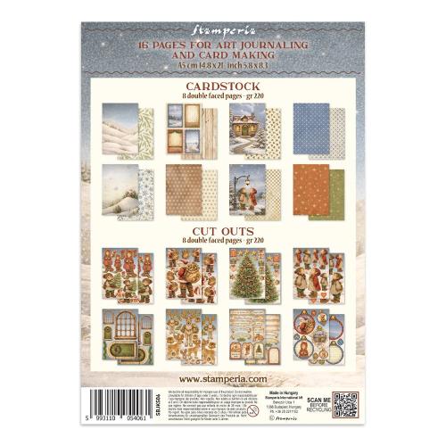Stamperia Silent Night Junk Journal A5 Focus Points (SBJKS06)