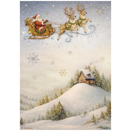 Stamperia Silent Night A4 Rice Paper Selection (6pcs) (DFSA4XSN)