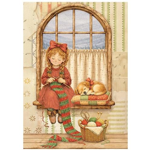 Stamperia Silent Night A6 Mini Rice Paper Selection (8pcs) (DFSA6X09)