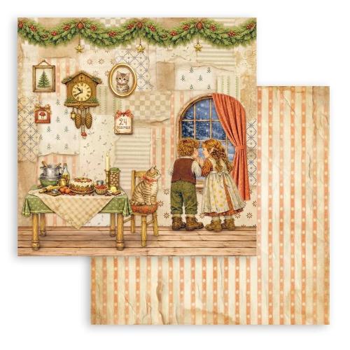 Stamperia Silent Night 12x12 Inch Paper Pack (SBBL192) - Postage as per Actual
