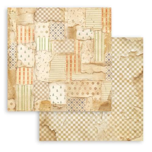 Stamperia Silent Night 12x12 Inch Paper Pack Maxi Background Selection (SBBL193) - Postage as per Actual