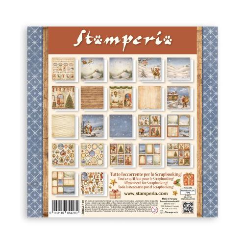 Stamperia Silent Night 12x12 Inch Paper Pack (Single Face) (SBBXLB40) - Postage as per Actual
