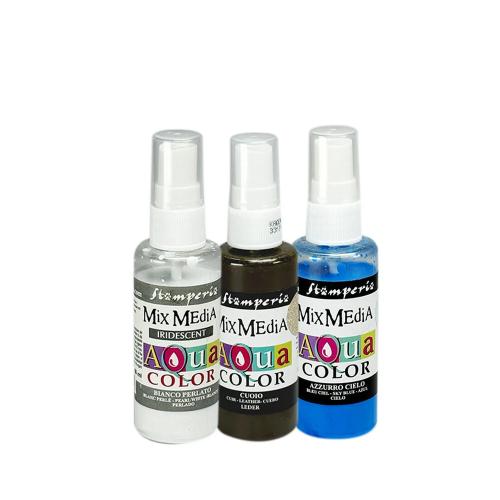 Stamperia Silent Night Aquacolor Paint Kit (3pcs) (KAQXSN)