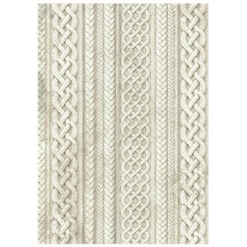 Stamperia White Christmas A6 Rice Paper Backgrounds Selection (8pcs) by Cristina Radovan (DFSAK6059)