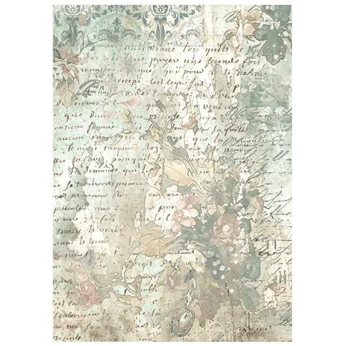 Stamperia White Christmas A6 Rice Paper Backgrounds Selection (8pcs) by Cristina Radovan (DFSAK6059)