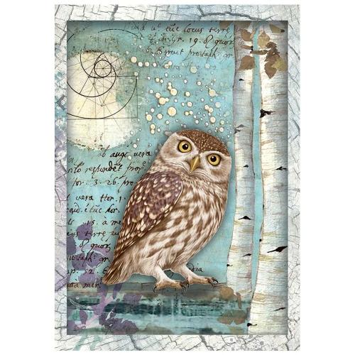 Stamperia Cosmos A6 Mini Rice Paper Selection (8pcs) by Cristina Radovan (DFSA6X11)