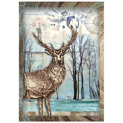 Stamperia Cosmos A6 Mini Rice Paper Selection (8pcs) by Cristina Radovan (DFSA6X11)