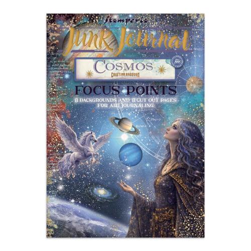 Stamperia Cosmos Junk Journal A5 Focus Points by Cristina Radovan (SBJKS08)