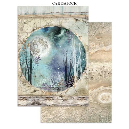 Stamperia Cosmos Junk Journal A5 Focus Points by Cristina Radovan (SBJKS08)