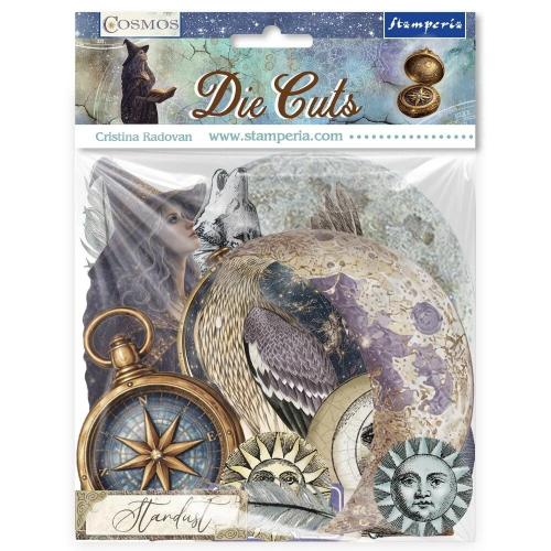 Stamperia Cosmos Die Cuts Assorted by Cristina Radovan (DFLDC142)
