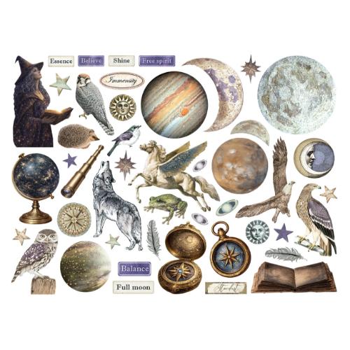 Stamperia Cosmos Die Cuts Assorted by Cristina Radovan (DFLDC142)