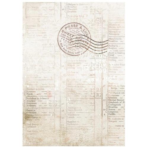 Stamperia Our Way A6 Rice Paper Backgrounds Selection (8pcs) (DFSAK6061)