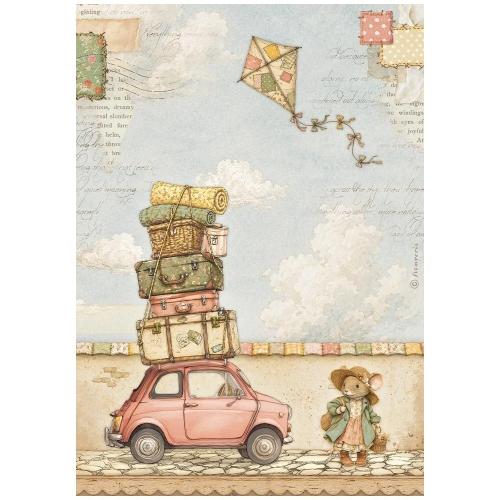 Stamperia Cozy Family A4 Rice Paper Selection (6pcs) (DFSA4XCF)