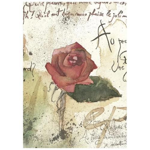 Stamperia Flowers and Poems A6 Mini Rice Paper Selection (8pcs) (DFSA6X13)